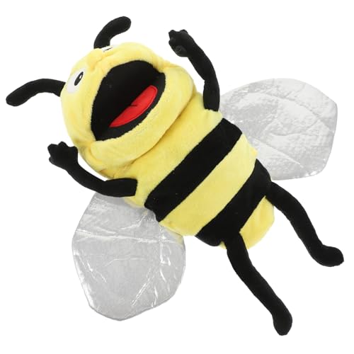 CHICAMPERA Plüsch Handpuppe Biene Interaktives für Geschichtenerzählen und Rollenspiele aus Hochwertigem Plüsch Leicht und CHICAMPERA Plüsch Handpuppe Biene Interaktives für Geschichtenerzählen und Rollenspiele aus Hochwertigem Plüsch Leicht und von CHICAMPERA