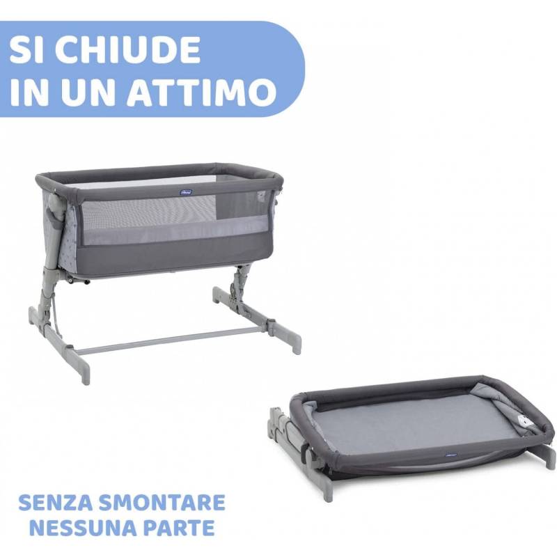 Beistellbetten Chicco Next2Me Pop Up Dark Grey von CHICCO