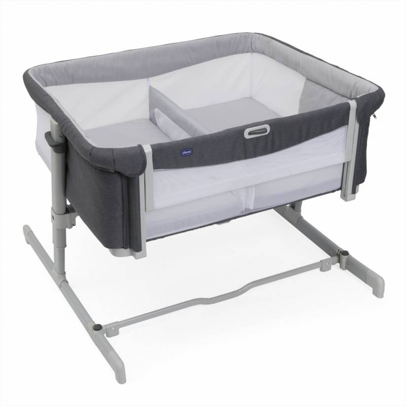 Chicco Beistellbett NEXT2ME Twins Magnet Grey von CHICCO