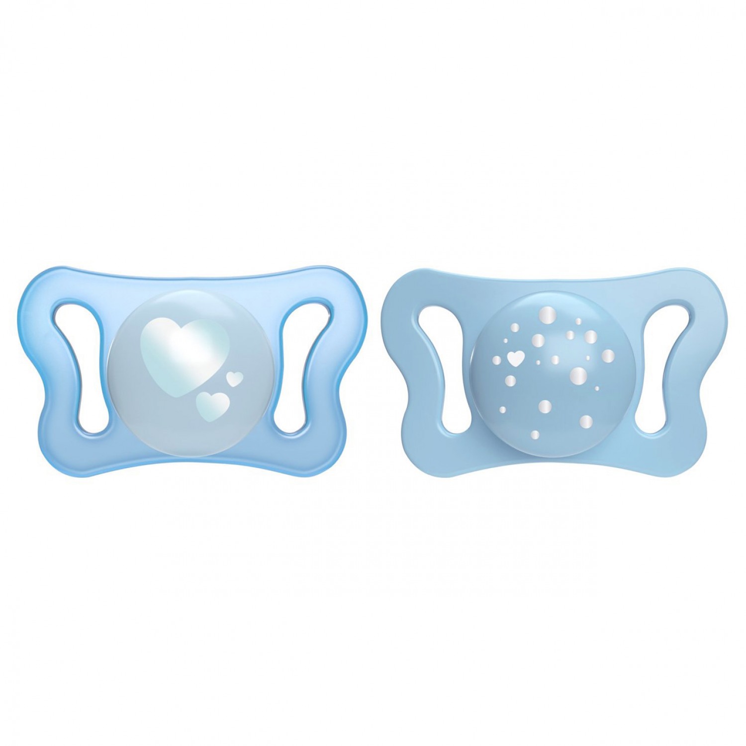 Chicco Physio Luftglühender Schnuller Gummi 2 PCS Grün 0-6m von CHICCO