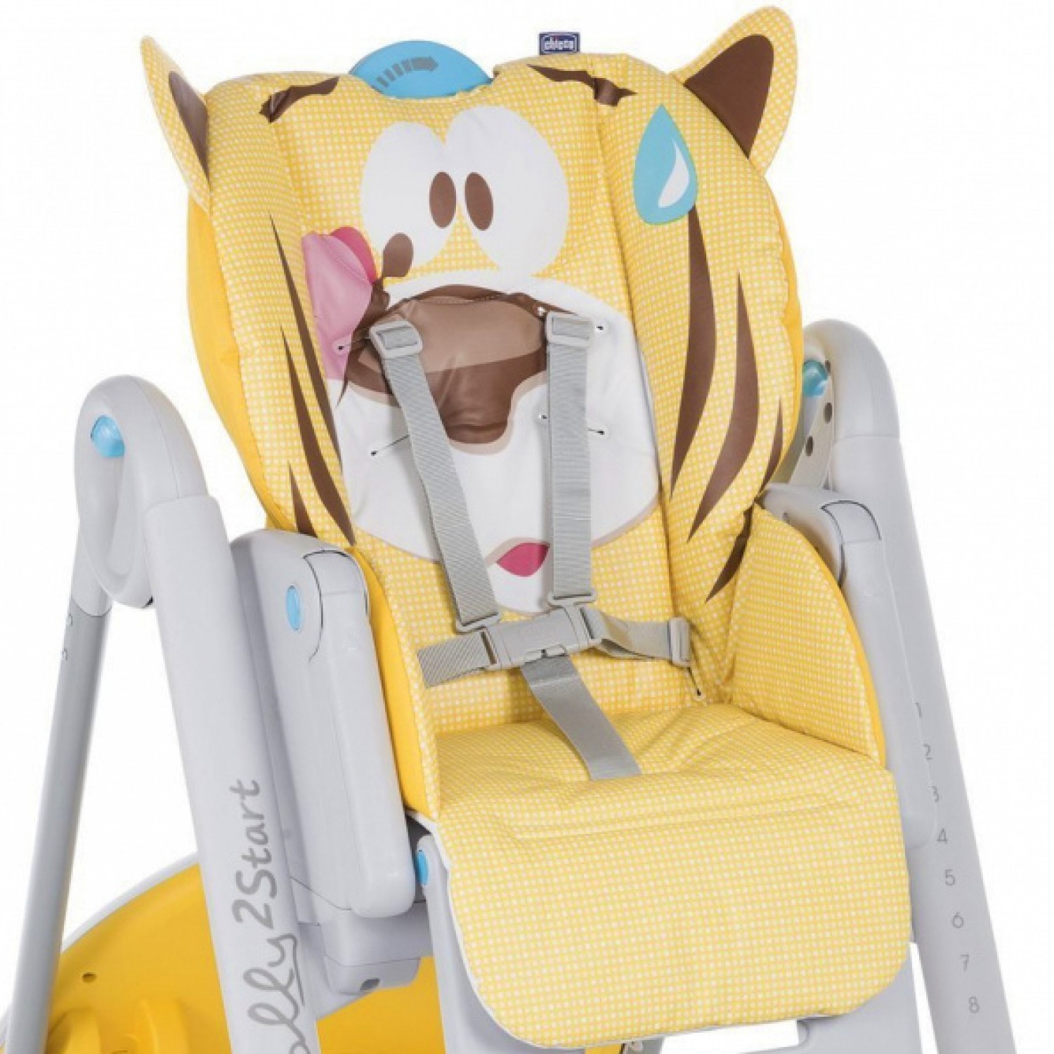 Chicco Polly Easy Happy Jungle Hochstuhlbezug von CHICCO