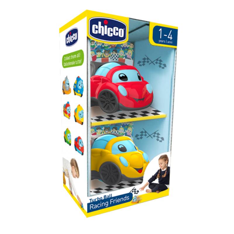 Chicco Turbo Ball Racing Friends Spielzeugautos von CHICCO