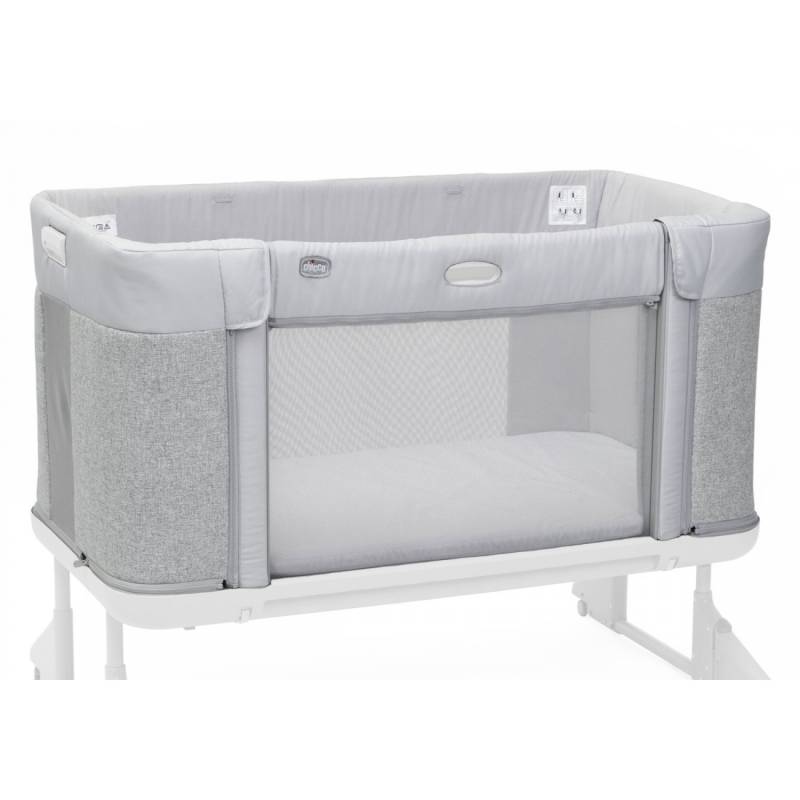 Textilbezug für Chicco Next2Me Forever Kinderbett Ash Grey von CHICCO