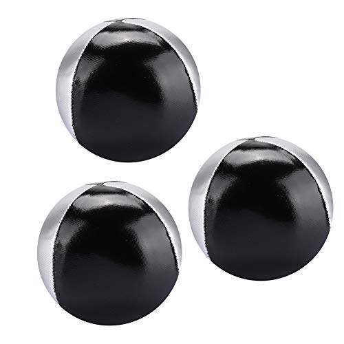 CHICIRIS 3PCS Jonglierball Professionelles Jonglierball-Set Leder-Jonglierball Gute Jonglierbälle für Anfänger Zirkusballspiele Ballspiele für von CHICIRIS