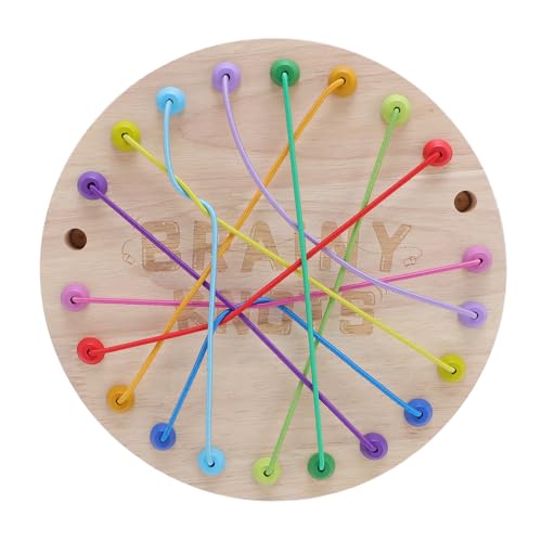 CHICIRIS Aktivitätsrätselspiel für Familienbindungen, Pädagogische Interaktive Holzlogische Denkentwicklungsseile, Ideal für Familienversammlungen, Entwirrungsspiel CHICIRIS Aktivitätsrätselspiel für Familienbindungen, Pädagogische Interaktive Holzlogische Denkentwicklungsseile, Ideal für Familienversammlungen, Entwirrungsspiel von CHICIRIS