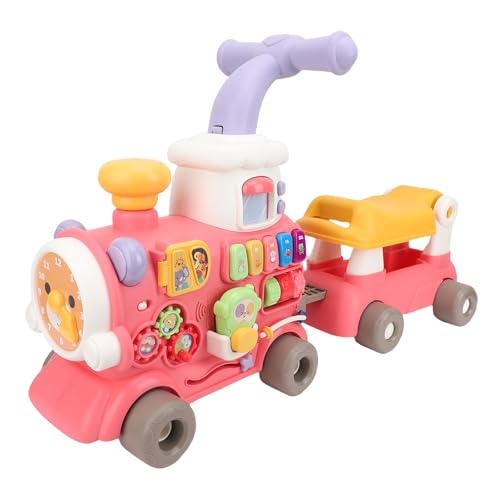 CHICIRIS Engaging Trains Design Baby Walker Learning Toy, Lustige Spray -Spielzeug Interactive Push Walkers für Kleinkind Early Education, Interactive Spray Function CHICIRIS Engaging Trains Design Baby Walker Learning Toy, Lustige Spray -Spielzeug Interactive Push Walkers für Kleinkind Early Education, Interactive Spray Function von CHICIRIS