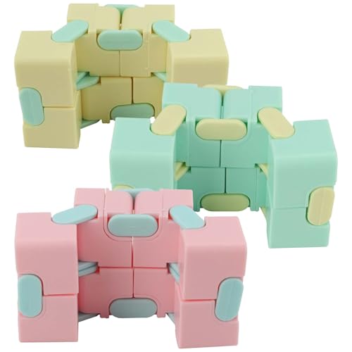CHICIRIS Infinite Cube Cube -Spielzeug von Hochwertiger Plastik -Dekompression für Kinderbüro, 3 PCs für Spiele CHICIRIS Infinite Cube Cube -Spielzeug von Hochwertiger Plastik -Dekompression für Kinderbüro, 3 PCs für Spiele von CHICIRIS