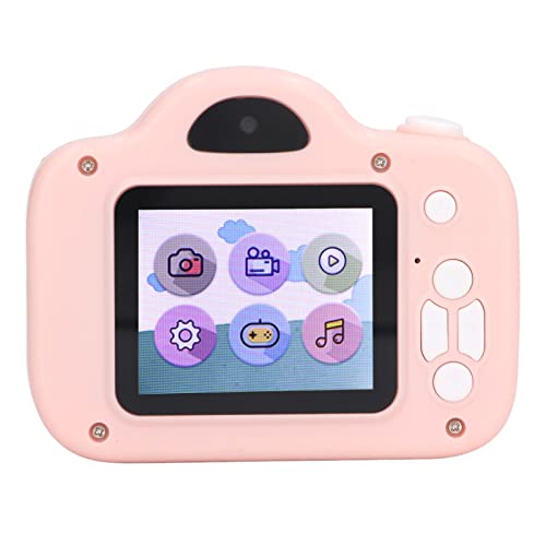 CHICIRIS Kinderkamera, 20 MP Kamera, 2 Zoll Display, 400 MAh, Mini-Digital-Kindervideo mit Trageband für und Mädchen von CHICIRIS