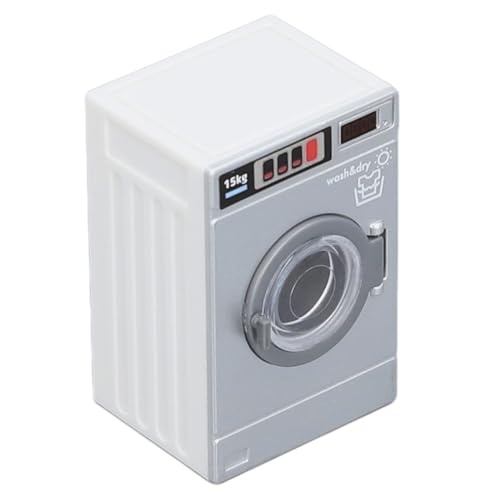 CHICIRIS Miniatur -Waschmaschine, Ideal für Puppenhaus -Enthusiasten, Premium Qualität Miniatur Waschmaschine mit Lebensechtem Design, Vielseitiger Gebrauch, Multifunktional, ca. 35 X 30 X 52 Mm, CHICIRIS Miniatur -Waschmaschine, Ideal für Puppenhaus -Enthusiasten, Premium Qualität Miniatur Waschmaschine mit Lebensechtem Design, Vielseitiger Gebrauch, Multifunktional, ca. 35 X 30 X 52 Mm, von CHICIRIS