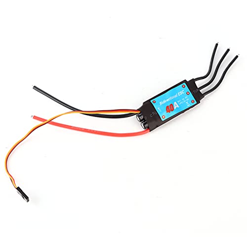 CHICIRIS One Way Brushless ESC Elektronischer Geschwindigkeitsregler für RC-Schiffs-Unterwasserpropeller (40A) von CHICIRIS