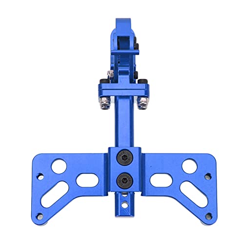 CHICIRIS RC-Anhängerhaken, RC-Metall-Anhängerhaken, Verstellbarer RC-Anhängerhaken, Verstellbare RC-Anhängerkupplungshalterung aus Aluminiumlegierung, RC-Anhängerhaken für SCX6 1/6 von CHICIRIS