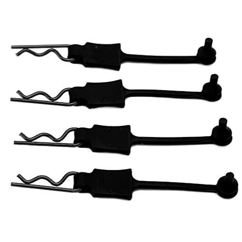 CHICIRIS RC Car Shell Clips Pins Ersatz RC Body Clips PinsRC Body Clips Pins für 1/1, Universal RC Car Teil RC Body Clips Pins Zur Befestigung von Kühlventilatoren (Black) von CHICIRIS