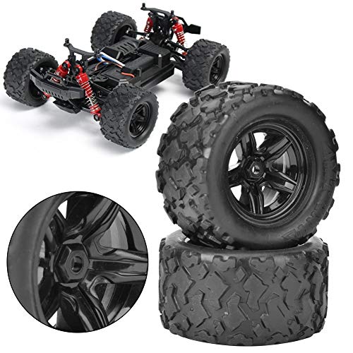 CHICIRIS RC Clear Clear Wheel Tire Concave für HS 18301 18302 18311 18312 1/18 RC -Auto, 2 Stücke Hoher Rankierkleidung für eine Bessere Leistung Im Rauen Gelände von CHICIRIS