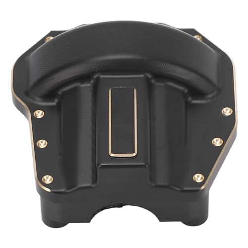 CHICIRIS RC -Differentialabdeckung, Messingachse Gehäuse Diff -Abdeckung Vorderer Hinterachse für Scx10 III 1/10 RC Autos Schwarz, Hergestellt aus Premium Messingmaterial, Abgeschrägten Kanten und CHICIRIS RC -Differentialabdeckung, Messingachse Gehäuse Diff -Abdeckung Vorderer Hinterachse für Scx10 III 1/10 RC Autos Schwarz, Hergestellt aus Premium Messingmaterial, Abgeschrägten Kanten und von CHICIRIS