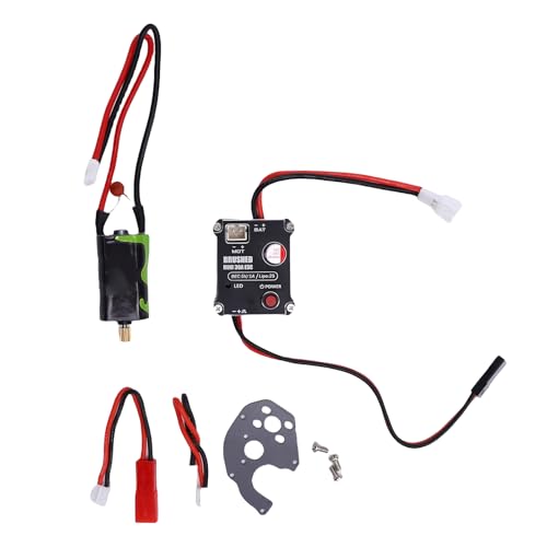 CHICIRIS RC Gebürstete ESC, 30A und 050 50T Combo -Set -Ersatz für Axiale SCX24 AX24 1/24 RC -Fahrzeuge Upgrade CHICIRIS RC Gebürstete ESC, 30A und 050 50T Combo -Set -Ersatz für Axiale SCX24 AX24 1/24 RC -Fahrzeuge Upgrade von CHICIRIS