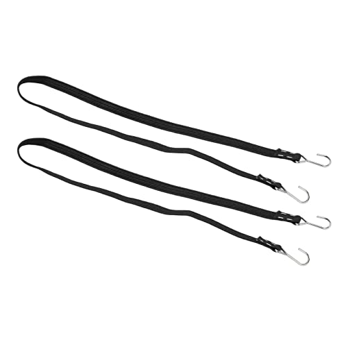 CHICIRIS RC-Spanngurte, RC-Bungee-Seile, RC-Dachträger-Bungee-Gurte, Nylon-RC-Bungee-Seile, RC-Gepäckgurte für Alle RC-Autos, Zubehör für Fahrzeugwaagen (Black) von CHICIRIS