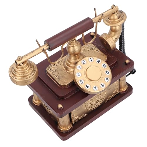 CHICIRIS Vintage Telefonmodell Retro -Telefone Ornament für Bar Home Office Dekor, 10.6x8.9x5.5in Größe CHICIRIS Vintage Telefonmodell Retro -Telefone Ornament für Bar Home Office Dekor, 10.6x8.9x5.5in Größe von CHICIRIS