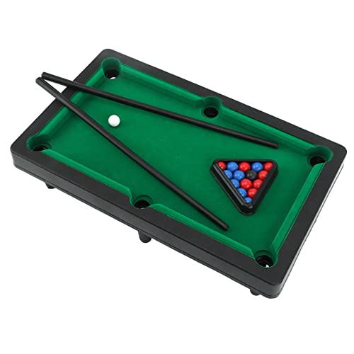 CHICIRIS Mini-Billardtisch, Mini-Billardtisch, Interaktive Simulation, Miniatur-Billard-Pool-Spielset für Desktop-Dekoration, Ornament von CHICIRIS