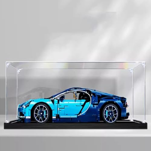 Acryl Display Box, Modellbausatz Kompatibel mit Lego 42083 Racing, Klare Acrylbox zum Ausstellen von Puppen, Staubdichte Displaybox (nur Box) (3mm) von CHIFENMS