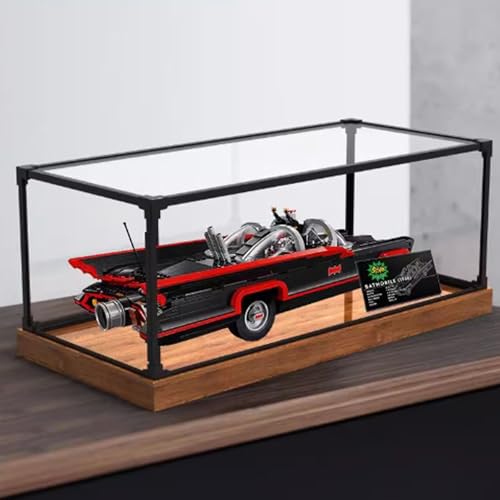 Acryl-Displaybox, kompatibel mit LEGO 76328 Automobil-Kits, transparente Boxen zum Präsentieren von Sammlerstücken, staubdichte Displayboxen (nur Box) (Stil 1) von CHIFENMS