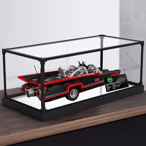 Acryl-Displaybox, kompatibel mit LEGO 76328 Automobil-Kits, transparente Boxen zum Präsentieren von Sammlerstücken, staubdichte Displayboxen (nur Box) (Stil 2) von CHIFENMS