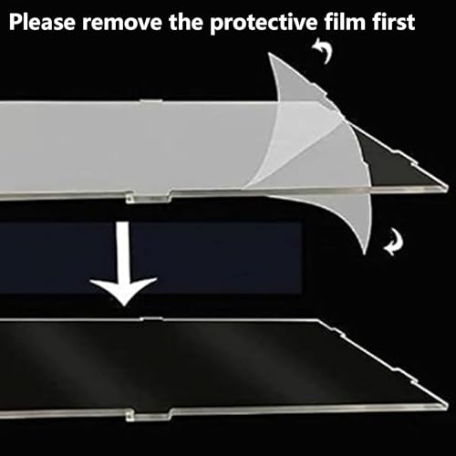 Acryl-Displaybox, kompatibel mit Lego 75192 Ultimate Millennium Falcon Modellbausätzen, transparente Boxen zum Präsentieren von Sammlerstücken, staubdichte Displayboxen (nur Box) (Sprührückseite) von CHIFENMS