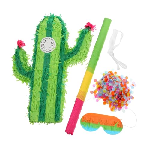 CHILDWEET 1 Satz Kaktusspielzeug dekoration geburtstagsgeschenk Pinata hochzeitsparty Halloween spaß Neujahrs-Piñata kleine Piñata dreidimensionales Piñata- Piñata schmücken Papier von CHILDWEET