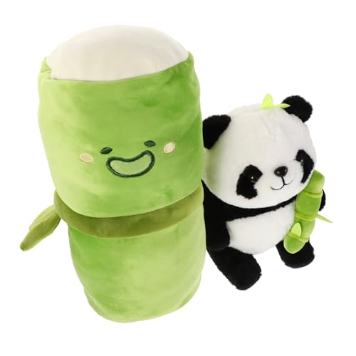 CHILDWEET 1 Satz Panda-Puppe Panda-verzierung Kuscheltiere Kawaii Kissen Panda- Tierpuppenkissen Panda-Ornamente Panda-Figuren Panda-Kissen Panda-Zeug Panda-Modell- Plüsch von CHILDWEET