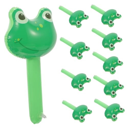 CHILDWEET Aufblasbarer Hammer Blow Up Frosch Hammer Spielzeug Pool Party Hammer Requisiten Edelstahl PVC Material von CHILDWEET