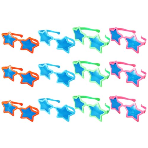 CHILDWEET 12st Gläser Albern Partybrille Für Sonnenbrille Neuartige Brillen Glühen Neon Favorisieren Kinderbrille Plastik von CHILDWEET