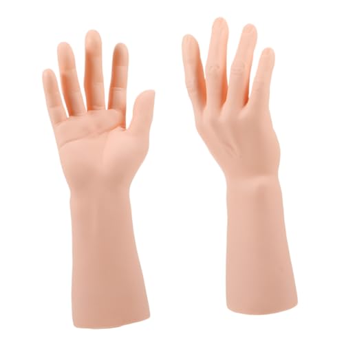 CHILDWEET 2 Stück Handringhalter Für Schmuck Männliches Mannequin Fingerring Display Zur Unterstützung Von Ringen Für Juweliere Und Schmuckliebhaber Stabil Und Langlebig von CHILDWEET