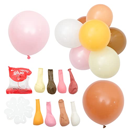 CHILDWEET 9 Sätze Gänseblümchen-ballongirlande Elektrische Ballonpumpe Abschlussballons Bausätze Ballonbogenband Quaste Party Gänseblümchen-luftballons Zum Geburtstag Latexballon Emulsion von CHILDWEET