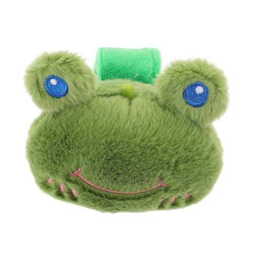 CHILDWEET Frosch-Armband für frosch Frosch Geschenkidee Armband mit Tieren Mini-Kuscheltiere Tierarmband Gefüllter Froschplüsch Frosch Stofftier PP Baumwolle Green von CHILDWEET