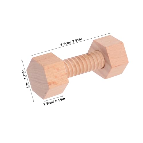 CHILDWEET Holzschrauben-Set Für Kleinkinder Für Handwerkliche Übungen Der Feinmotorik Pädagogisches Und Interaktives Spielzeug Für Kreative Mädchen Und Jungen CHILDWEET Holzschrauben-Set Für Kleinkinder Für Handwerkliche Übungen Der Feinmotorik Pädagogisches Und Interaktives Spielzeug Für Kreative Mädchen Und Jungen von CHILDWEET