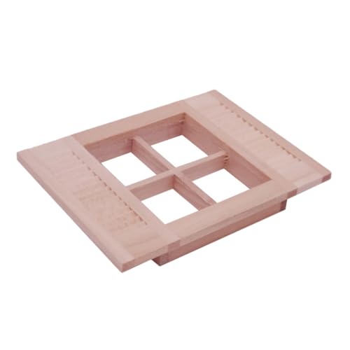 CHILDWEET Maßstab Puppenhaus Fenster Dekoration Realistisches Sicheres Material Warme Atmosphäre für Kinderzimmer Puppenmöbel Zubehör CHILDWEET Maßstab Puppenhaus Fenster Dekoration Realistisches Sicheres Material Warme Atmosphäre für Kinderzimmer Puppenmöbel Zubehör von CHILDWEET