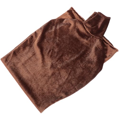 CHILDWEET Modellbezug aus Stoff Perücke Puppe Bodyshaper für Frauen Männchen Gesäß maneküre- set menschlicher körper modell oo Oberkörperabdeckung Veloursbezug für Damenmodelle Spitze Coffee von CHILDWEET