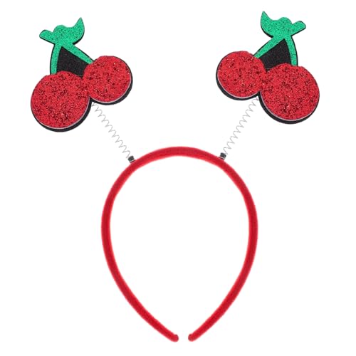 CHILDWEET Kinder Haarschmuck Obst-stirnband Verkleidung Hair Accessories Haare Zubehör Kinderparty Haarreif Haarschmuck Haarklammer Zöpfe Kopfschmuck Aus Früchten Kostümzubehör Für Erwachsene Stoff von CHILDWEET