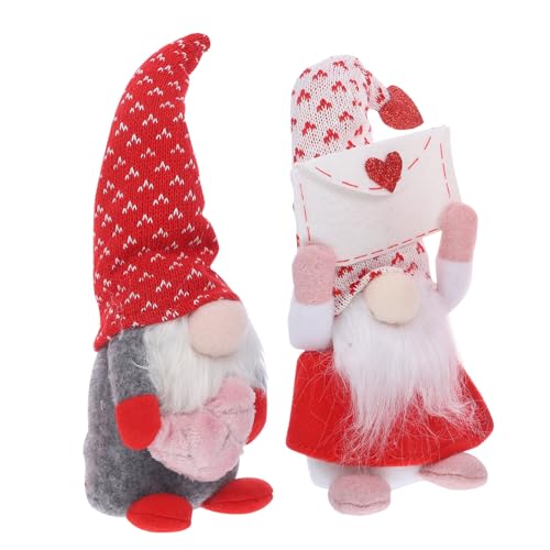 CHILDWEET Valentinstag Thema Puppen GNOME Gefüllte Figuren Mädchen Spielzeug GNOME Puppe von CHILDWEET