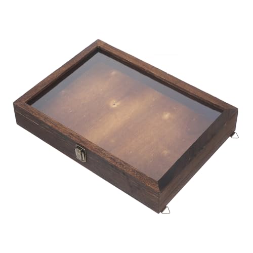 Vintage Musterbox Insektenfänger für Schmetterling Schattenboxen Insektenvitrine wandverkleidung wand polsterung für Proben Musterkoffer Acryl Coffee CHILDWEET von CHILDWEET