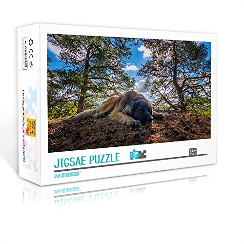 1000 Teile Puzzle für Erwachsene Leonberger Classic Puzzle Puzzle Spiel Spielzeug Geschenk Puzzle 75x50cm Erwachsene und Kinder intellektuelle Herausforderung Puzzle von CHINFY