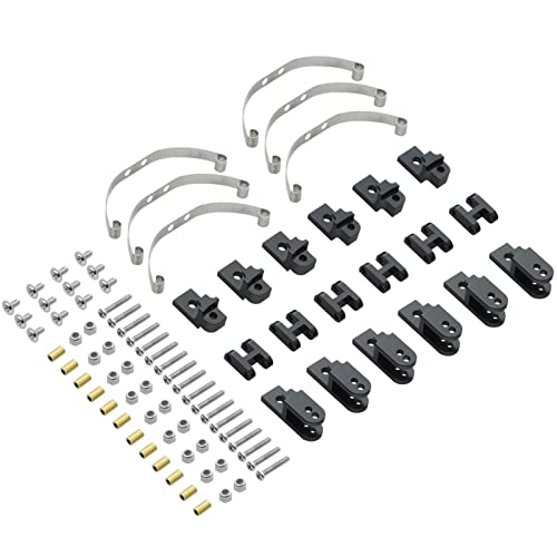 CHIZISX 1/16 Truck Upgrade Chassis Rahmen Federung Stoßdämpfung Set Für B36 B16 Q60 Q63 Q75 6x6 von CHIZISX