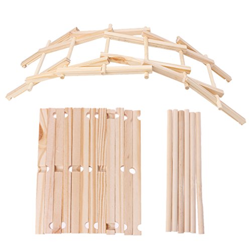 CHIZISX Bridge Pathfinders Holzbaumodellbausatz Bausteine ​​Kinderspielzeug von CHIZISX