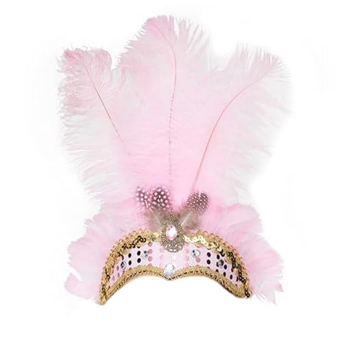 CHIZISX Haarspange, Tiermuster, Kopfschmuck, Halloween-Kopfbedeckung, Fascinator, dekorative Stirnbänder, einzigartig für Damen, Party-Kostüm von CHIZISX