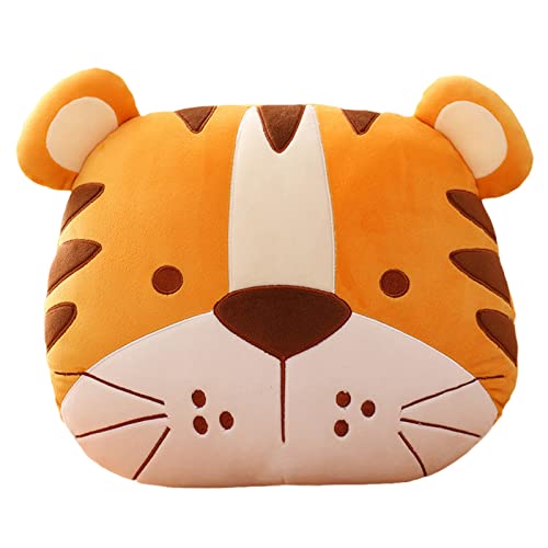 CHIZISX Kissen,Niedliches Plüsch-Tiger-Spielzeug, Stofftier-Wurfkissen für, Flauschiges Umarmungskissen, Neujahrs-Maskottchen-Tiger-Pu von CHIZISX