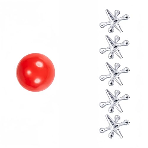 CHIZISX Spannungsbilanzkugeln Mit Metall Und Gummibällchen Zur Konzentrationsentwicklung Und Entspannung Desktop Aktivitätsspielzeug Gesetzt CHIZISX Spannungsbilanzkugeln Mit Metall Und Gummibällchen Zur Konzentrationsentwicklung Und Entspannung Desktop Aktivitätsspielzeug Gesetzt von CHIZISX