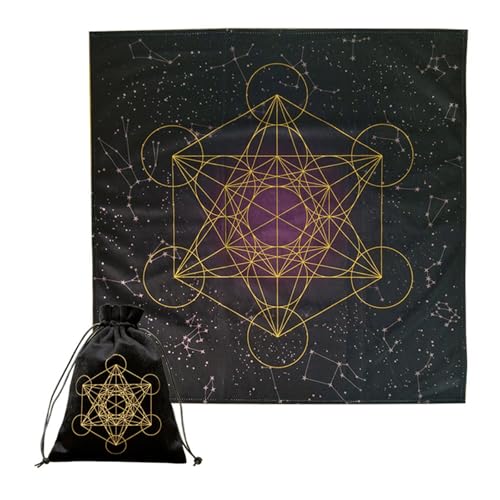 CHIZISX Tischdecke Orakel Kartendeck Tisch Brettspiel Tasche Dekorationen Kordelzug Schmuck Tarot Beutel Geschenke Verpackung Hochzeitstasche von CHIZISX