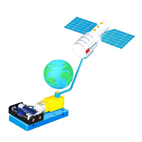 Satellitenspielzeug Studentengeschenke Weltraumspielzeug Turnicate Kits Weltraumsatellitenmodell Wissenschaftliches Stammprojekt Satellitenspielzeug von CHIZISX