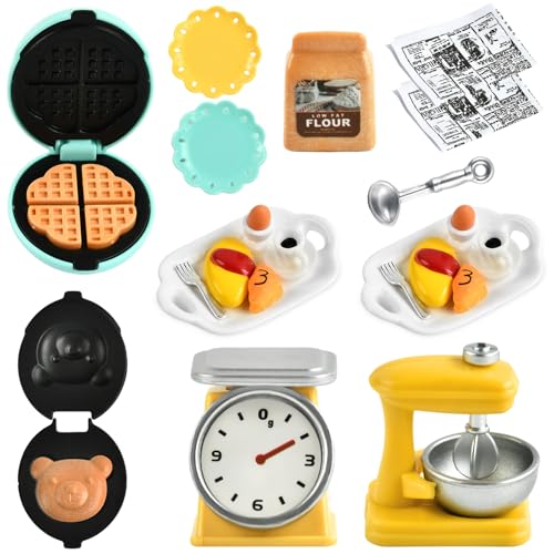 Miniatur Wichtel Zubehör Backen, Miniatur Puppenhaus Zubehör Küche, Puppenhaus Zubehör Weihnachten, Miniatur Toaster Mehlsack Schneebesen Küchenwaage, 1:12 Miniatur Küche Zubehör Wichtel Backset Miniatur Wichtel Zubehör Backen, Miniatur Puppenhaus Zubehör Küche, Puppenhaus Zubehör Weihnachten, Miniatur Toaster Mehlsack Schneebesen Küchenwaage, 1:12 Miniatur Küche Zubehör Wichtel Backset von CHONGQILAO