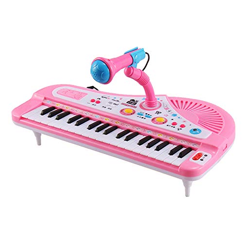 CHOYUE 37 Tasten Musical Piano E-Piano Keyboard Spielzeug Musikinstrument Spielzeug mit Mikrofon für Jungen Mädchen über 3 Jahre von CHOYUE