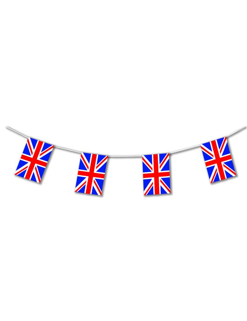 Union Jack Partygirlande Großbritannien 5m von CHRISTIANFABRICATIONS